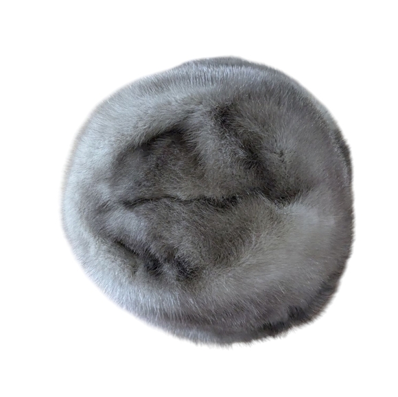 Vintage Creation Vittorio Genuine Fur Lined Hat Inner Gray Brown - Picture 5 of 7